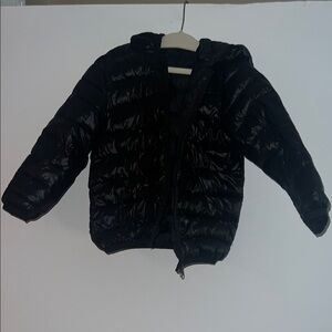 Black Puffer Jacket for Kids